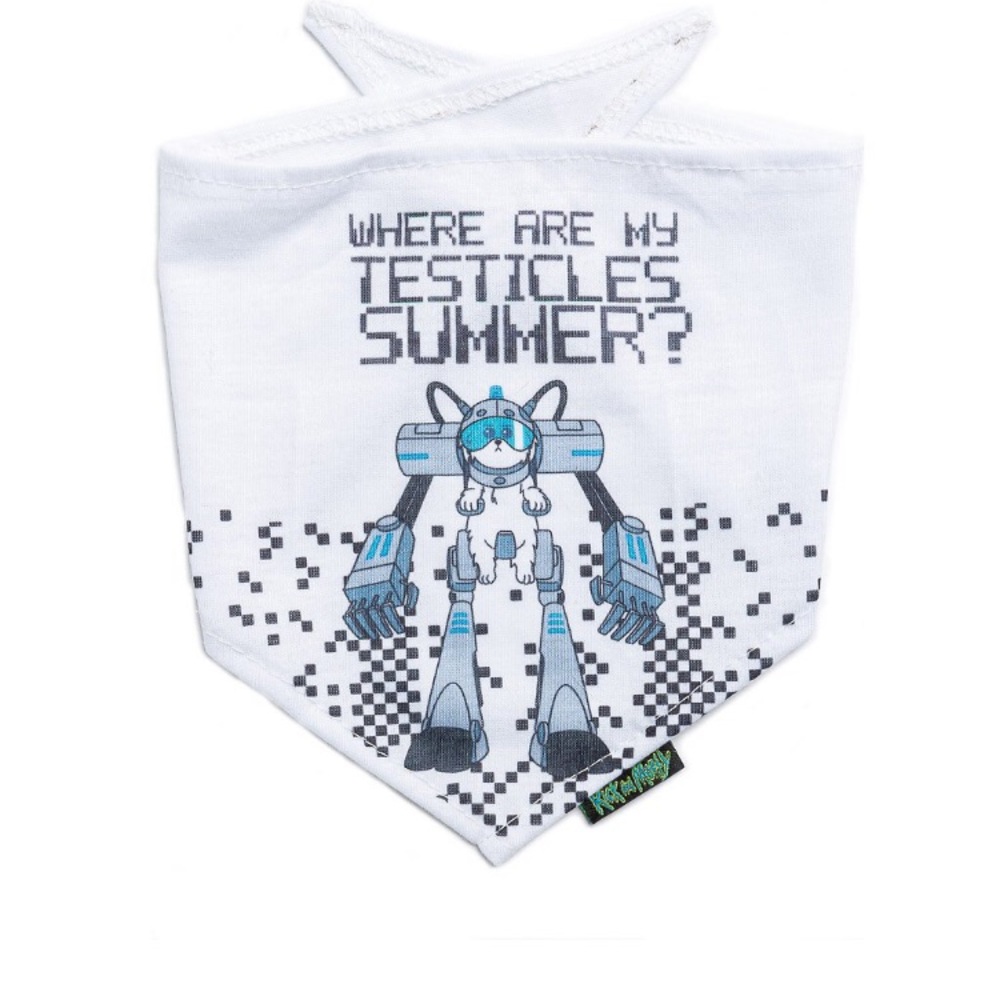 Rick & Morty dog bandana 🐶